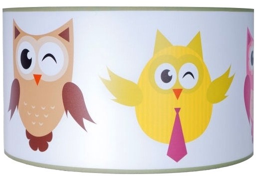 Lampdar Plafon dziecięcy OWLS 2xE27/60W/230V
