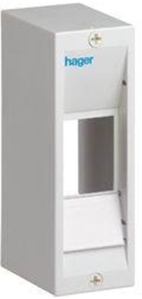 Hager Enclosure ip30 2m 1 row GD102E