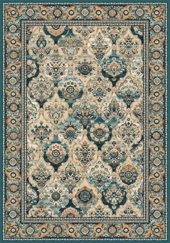 Agnella Brintons Dywan polski Isfahan FORENZA szmaragd wełna 4391-39920
