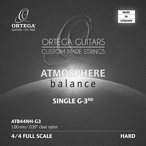 Ortega Guitars ORTEGA Atmosphere Balance Series String - High Tension Clear Nylon 0.39 (ATB44NH-G3) ATB44NH-G3
