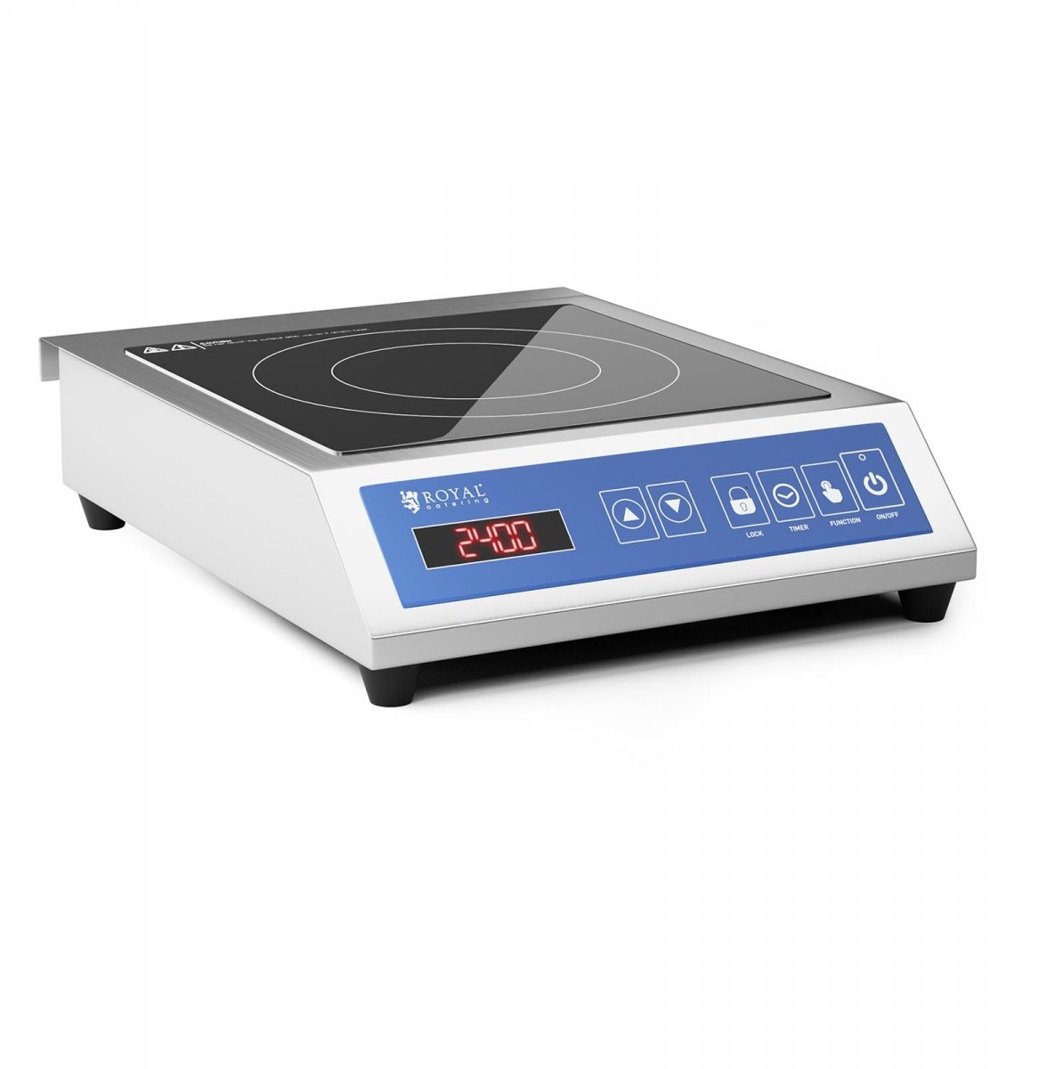 Royal Catering Płyta indukcyjna - 3500 W - LCD 10011391 RCIK-3500GP