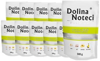 Dolina Noteci Premium bogata w gęś z ziemniakami 10x500g