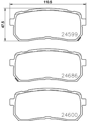 BREMBO P 30 080 P 30 080