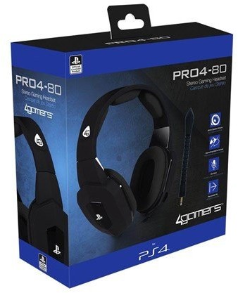 4Gamers PRO4-80 czarne