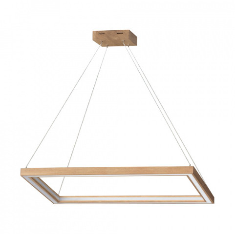 Spotlight Premium Collection Lampa wisząca Legno geometryczna oprawa z drewna dębowego 1529574