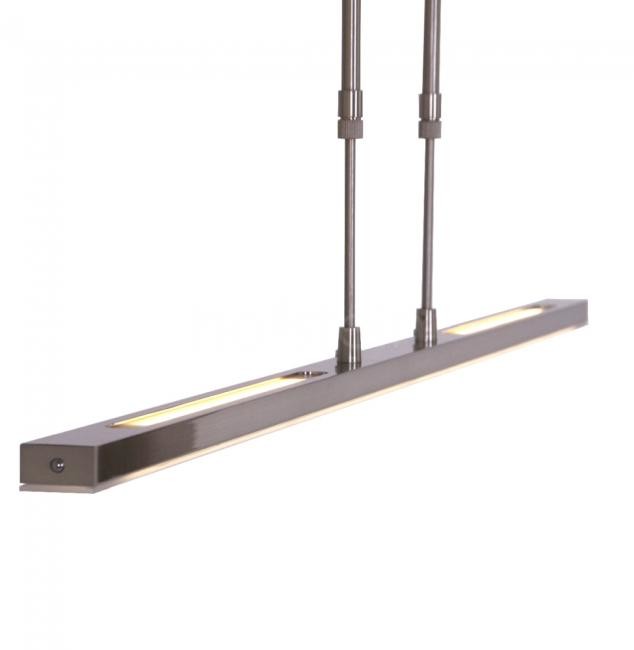 Steinhauer Nowoczesna lampa wisząca stal ściemnialna zawiera LED - Hershel