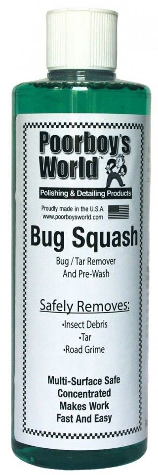 Poorboy''s World Bug Squash 473 ml usuwa owady i smołę POO000070