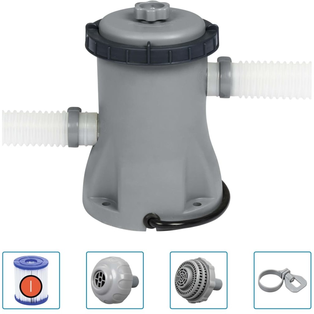 Bestway Pompa filtracyjna Flowclear do basenu, 1249 L/h vidaXL