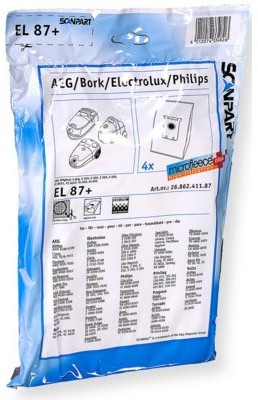 SCANPART Worki EL 87+ Poly Electrolux S-Bag
