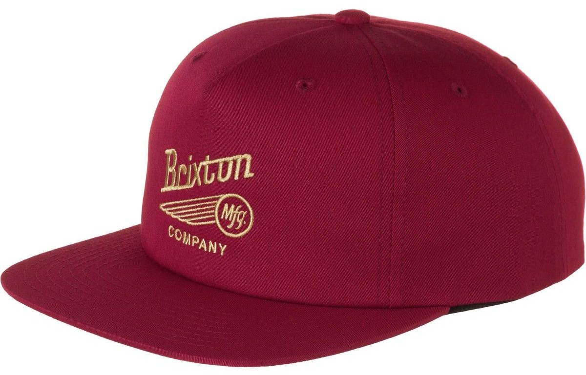 Brixton czapka męska Maverick Burgundy