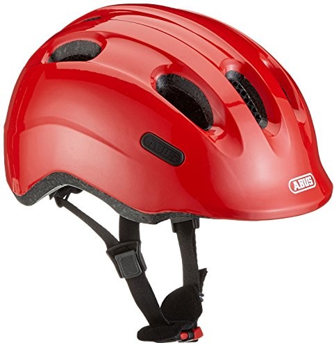 Abus Smiley 2.0 dziecięcy kask rowerowy, czerwony, 45-50 cm 72580-7