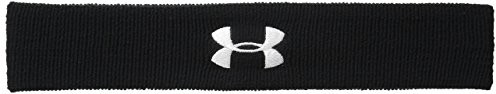 Under Armour mężczyzn Sportswear dzięki swojemu stylowi UA Performance Headband opaska na czoło, czarny, jeden rozmiar 1276990