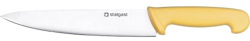 Stalgast Nóż kuchenny żółty / L: 21 cm 281213