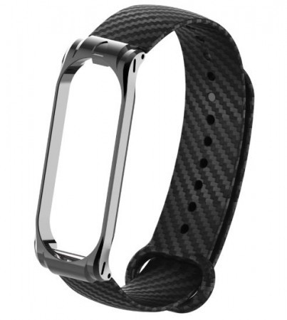 BEST OPASKA ZAMIENNA DO XIAOMI MI BAND 3/4 CARBON