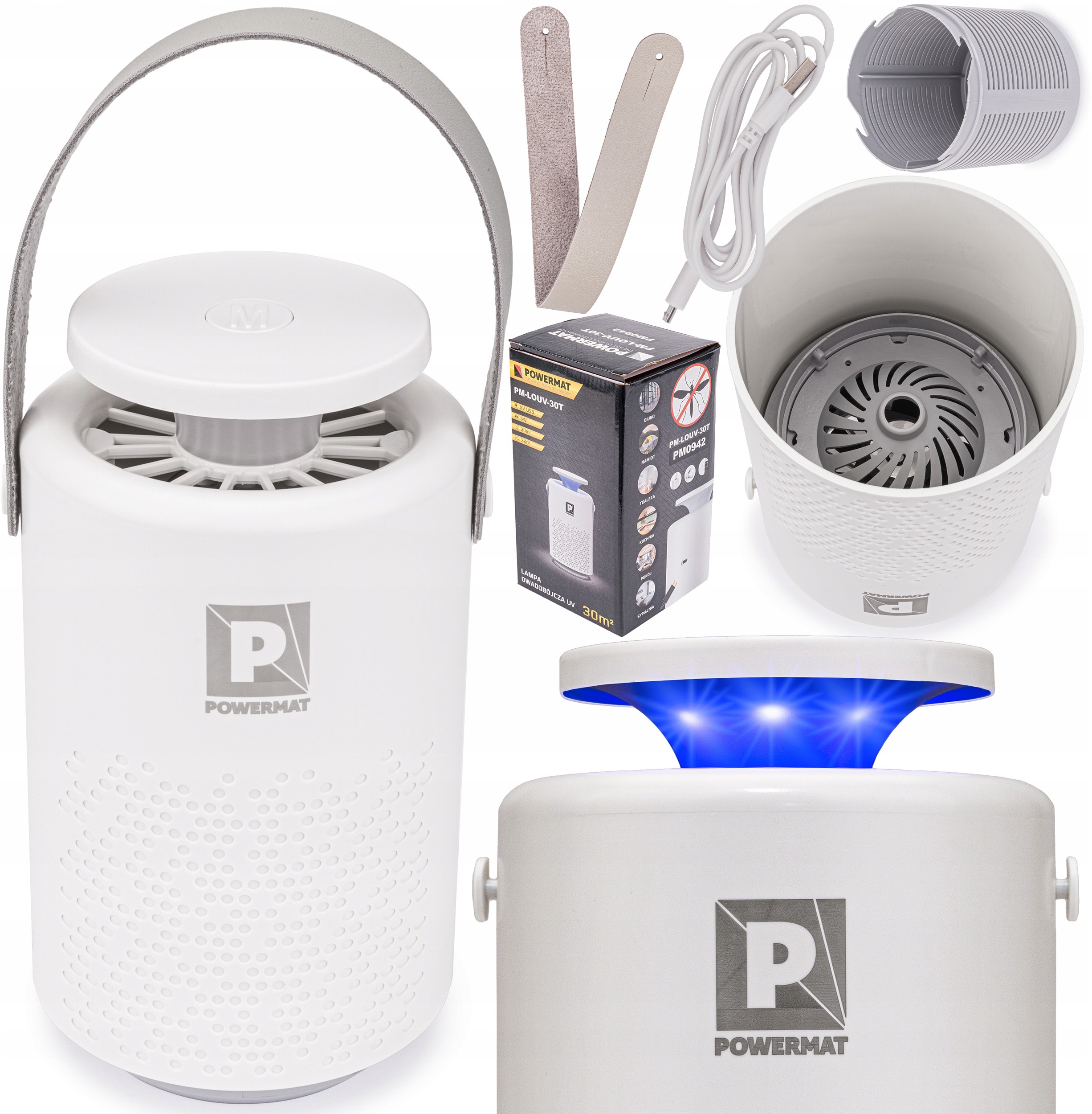 Lampa Owadobójcza Uv Led Owady Muchy Komary Usb