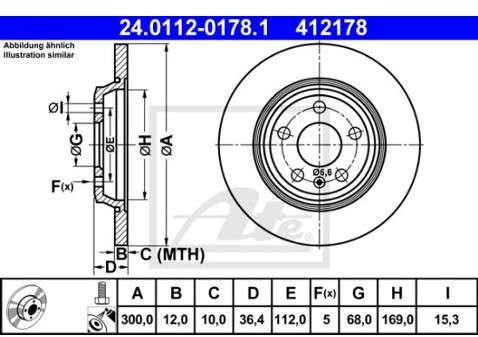 BREMBO Tarcza hamulcowa 08.A759.11
