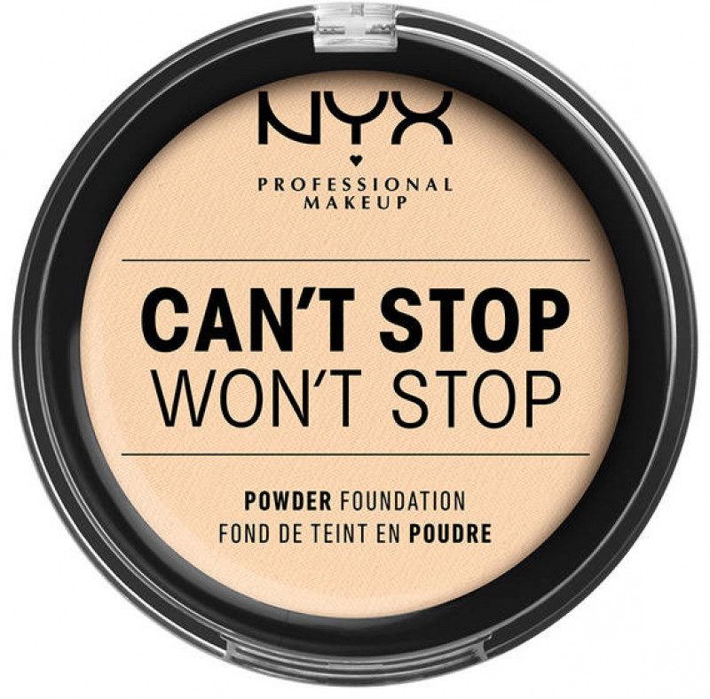 NYX Professional Makeup Professional Makeup - CANT STOP WANT STOP POWDER FOUNDATION - Podkład do twarzy w pudrze - 15.9 - WARM HONEY NYXDWPU-WPU-04