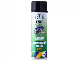 BOLL Lakier termiczny 650°C 500ml czarny WA15-8552