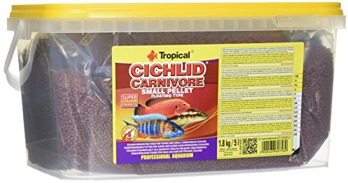 Tropical cich Lid carnivore (informatyka) Small pellet 5L