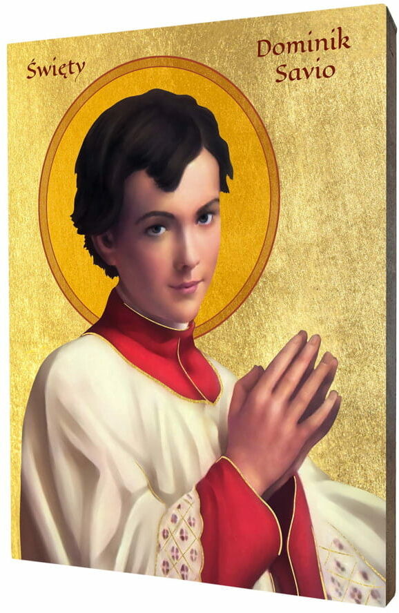 Art christiana Ikona religijna święty Dominik Savio ACHI163