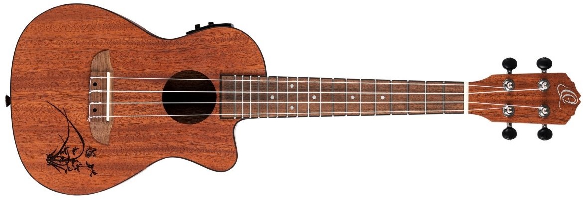 Ortega RU5MM-CE Ukulele koncertowe z przystawką Mahoń