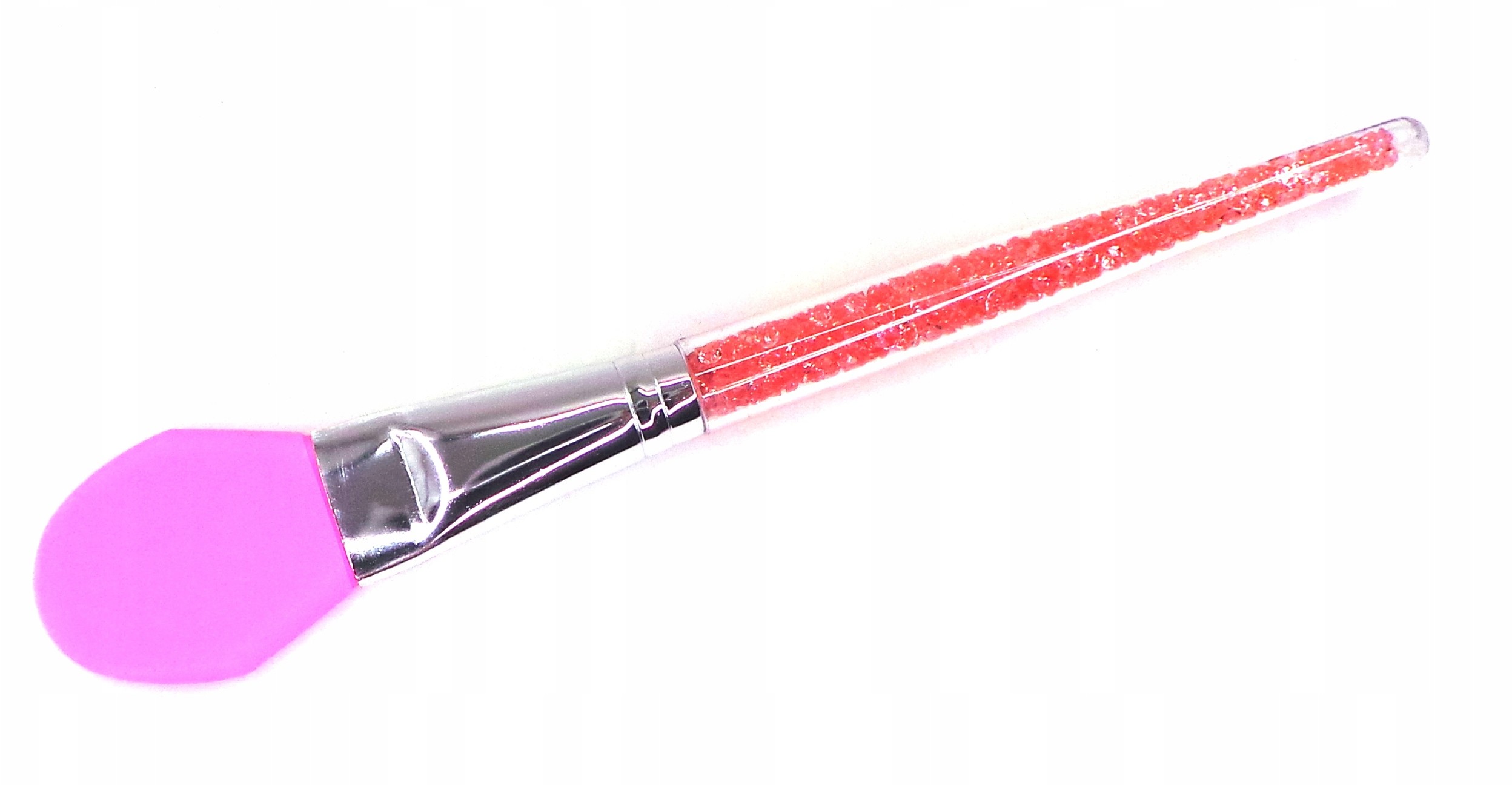 Pędzelek Silikonowy do Maseczek, glinek, Alg, Spa