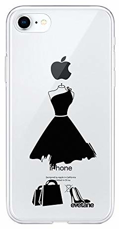 Evetane Etui ochronne do iPhone 7/8/SE 2020, My Little Black Dress CD_87886