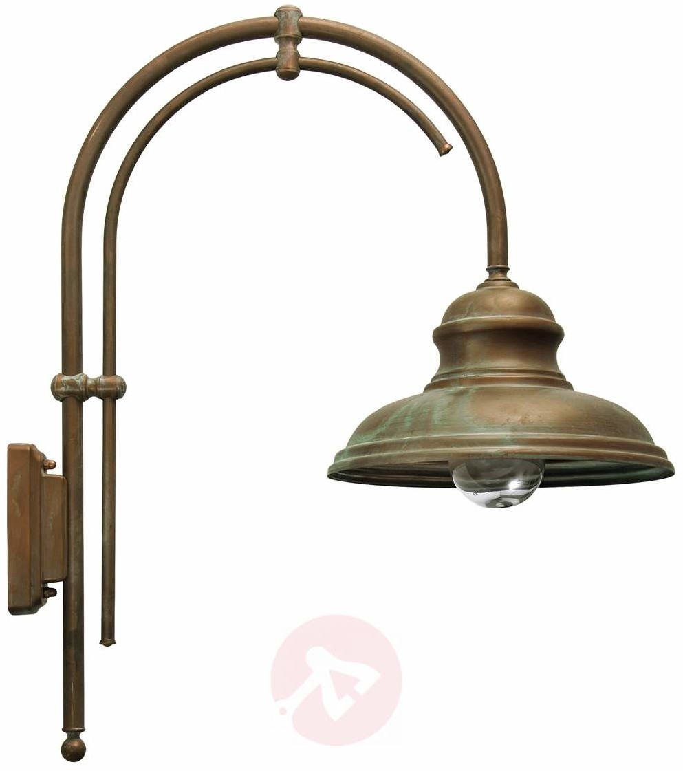 MORETTI LUCA - romantyczna lampa ścienna zewnętrzna