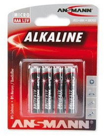 Ansmann LR03 AAA RED bateria alkaliczna 1,5V (BL4) (red4xaaa)