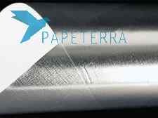 Papeterra Lux Label. Srebrny fakturowany, próbka formatu A6 71g (ppp552) ppp552