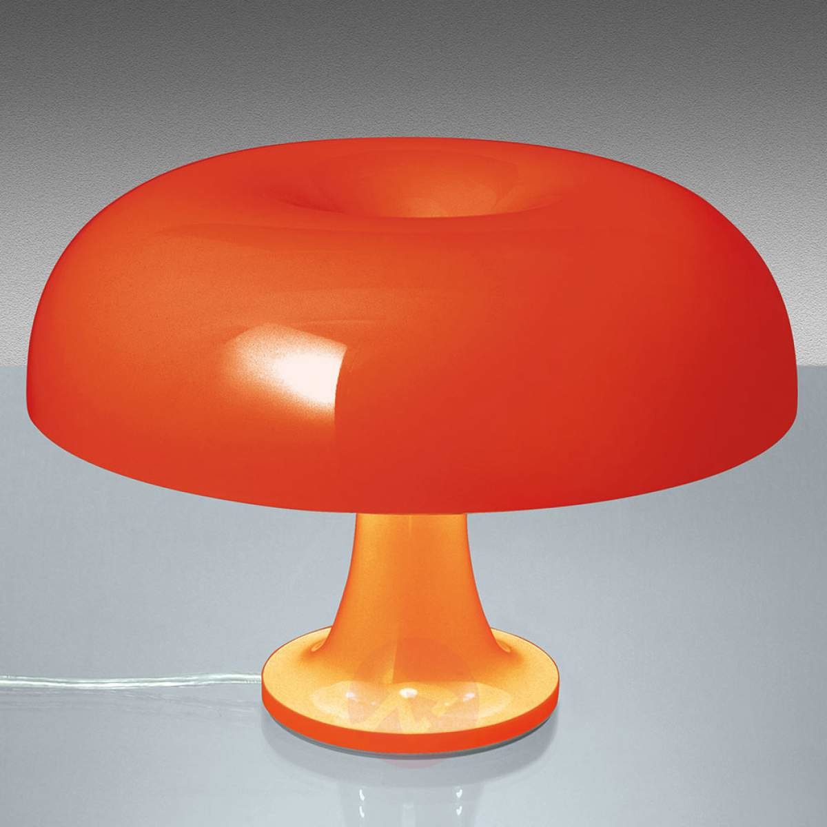Artemide Nessino lampa stołowa, pomarańczowa