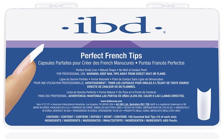 IBD Tipsy do French Manicure 100 szt.