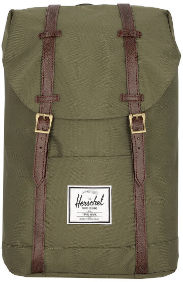 Herschel Retreat Plecak 42 cm przegroda na laptopa ivy green/chicory coffee 10066-04488