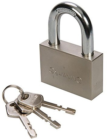 Silverline 327568 ze stali nierdzewnej firmy kłódka 60 MM