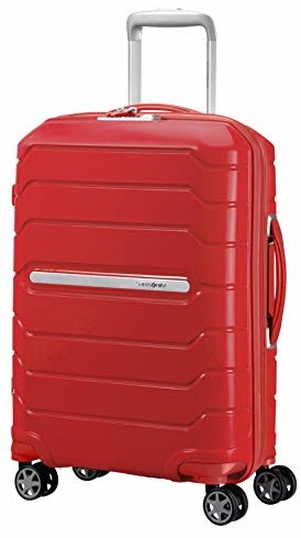 Samsonite Flux - Spinner 55/20 bagażnik podręczny z możliwością rozbudowy Spinner 55/20 Exp, kolor: czerwony (red)