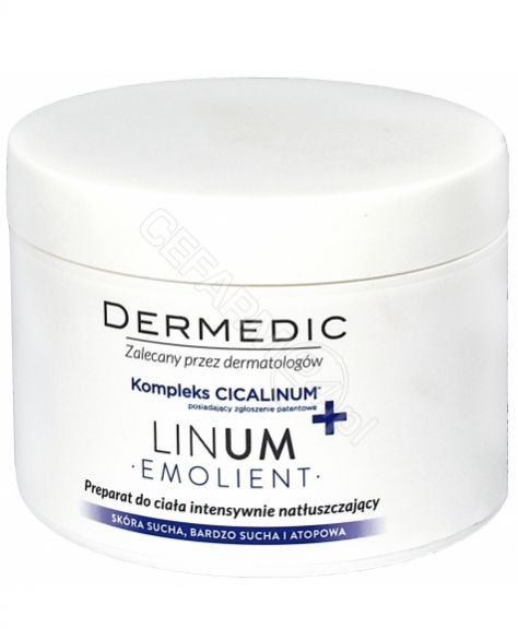Dermedic BIOGENED emolient linum preparat do ciała intensywnie natłuszczający 225 g