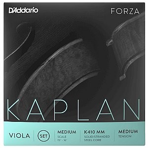 D'Addario D'Addario Kaplan Forza Zestaw strun do altówki Medium Medium Tension K410 MM