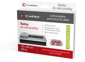 CATLER Worki do pakowarki CATLER VS 8010 15 x 20 cm 50 sztuk)