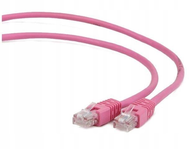 Gembird Patch cord Utp kat. 5e 0.5m różowy
