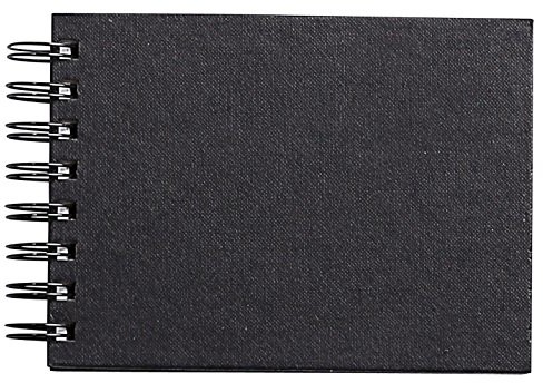 Clairefontaine 34259 °C szkicownik o podwójnej spirali goldine poprzecznego, DIN A6, 14.8 x 10.5 cm, 140 G, biały 34259C