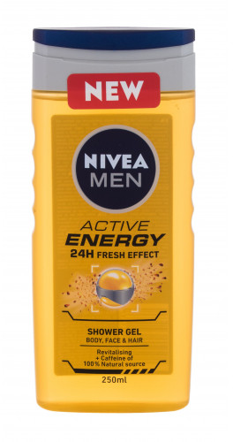 Nivea Men Active Energy żel pod prysznic 250 ml dla mężczyzn