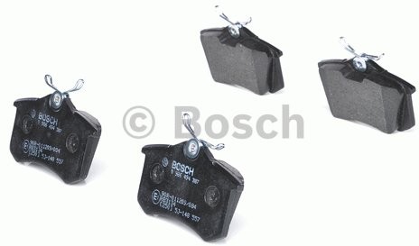 Bosch Zestaw klocków hamulcowych, hamulce tarczowe 0 986 494 387
