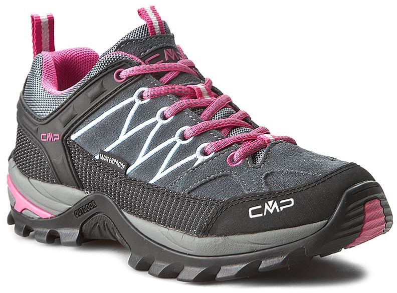 CMP Trekkingi Rigel Low Wmn Treking Shoe Wp 3Q13246 Grey/Fuxi 103Q