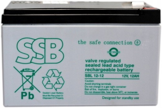 SSB Sbl 12-12 12V 12AH Akumulator Agm