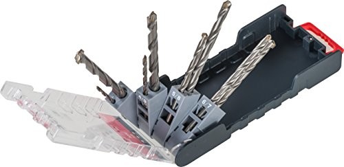 kwb KWB power Box wiertło do kamienia zestaw  3  10 MM 109145 (8-częściowy, odporny na uderzenia hartmetallbestueckt, zgodnie z normą ISO 5468,)