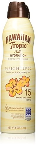 Hawaiian Tropic Silk Hydration Continuous Spray sunscreen SPF 15 6 FL OZ (177 ML) ochrona przed słońcem 08900