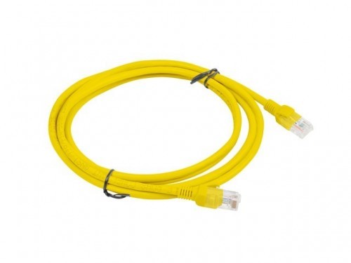 LANBERG LANBERG Patchcord kat.6 2.0M UTP żółty PCU6-10CC-0200-Y