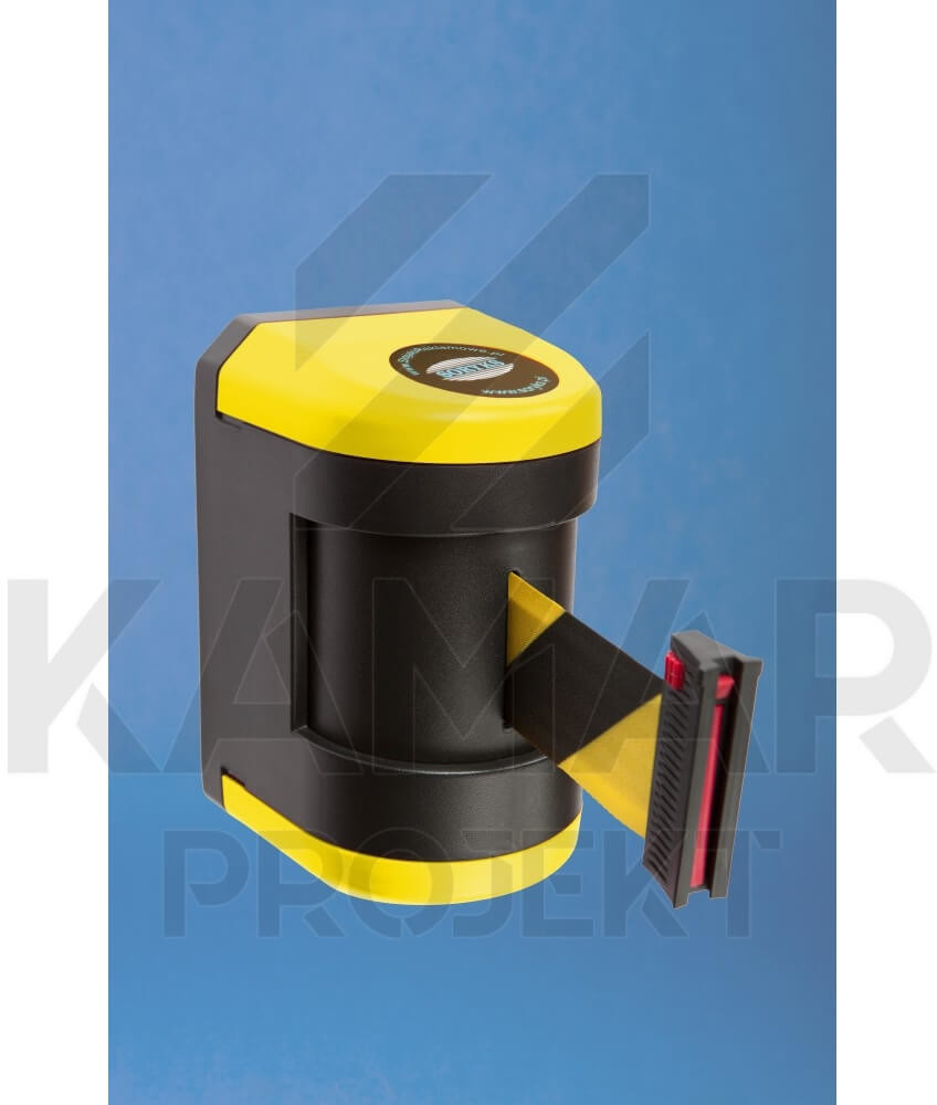 Kaseta naścienna obrotowa z taśmą ostrzegawczą 4,5m