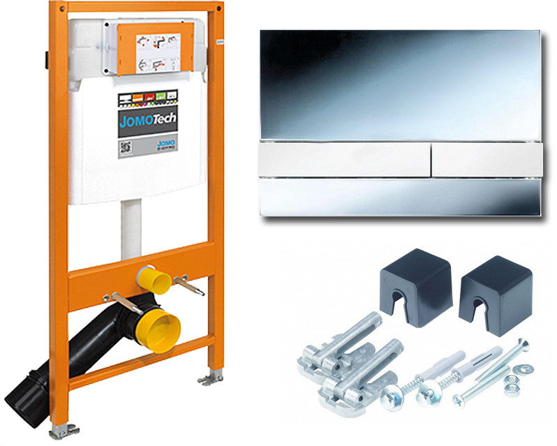 Werit Jomotech H-112cm /Stela Wc+Wspornik+Exclusive 2.0 Chrom Poysk /GAT 1