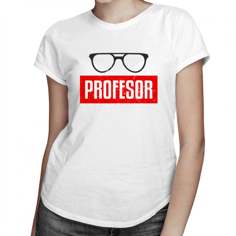 Profesor - damska koszulka z nadrukiem 7918